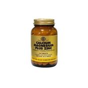 Solgar CALCIUM MAGNÉSIUM PLUS ZINC